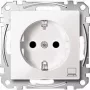 Pistikupesa CEE 7/3 Merten MEG2350-0319 Valge