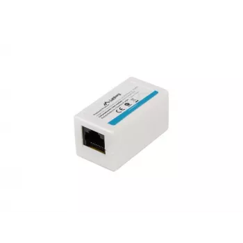 Võrgusplitter LANBERG AD-RJ45-RJ45-OU6 — valge RJ-45 1 sisend 1 väljundiga