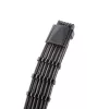 CableMod C-Series Pro ModMesh Sleeved 12VHPWR PCI-e kaabel for Corsair (Carbon, 16-pin to Triple 8-pin, 600mm)