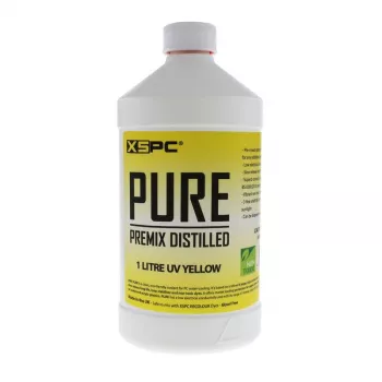 XSPC Pure Coolant, 1 liiter - gelb, UV