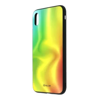 Ekraanikaitseklaas Tellur iPhone XS Max jaoks — trükitud siidviimistlus