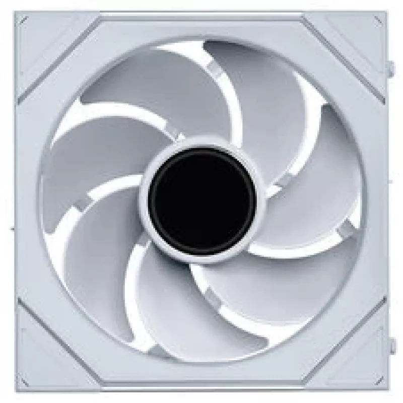 Lian Li UNI FAN SL-INF Wireless ARGB PWM Reverse Blade 140mm ventilaator, valge