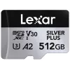 Flash Memory Lexar 512GB UHS-I microSDXC SILVER PLUS