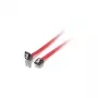 Equip SATA ll siseühenduskaabel, 0,3 m, 0,3 m, SATA II, SATA 7-kontaktiline, SATA 7-kontaktiline, isane/isane, punane