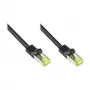 Võrgukaabel Alcasa 8070R-010S RJ-45 Cat7 1 m Must