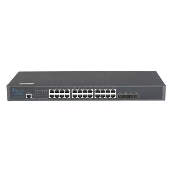 Hallatav kommutaator Extralink Chiron 24x RJ45 1000Mb/s 4x SFP+ L3