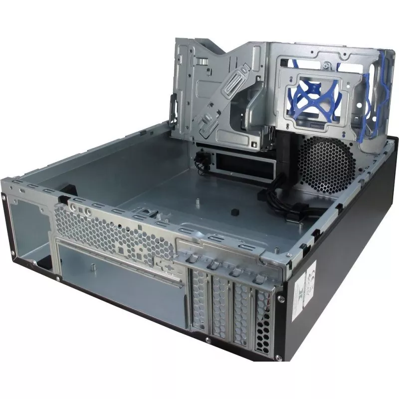 Inter-Tech IT-503 - SFF - Mini-ATX - toiteplokita (TFX12V) - mattmust - USB/Heli (88881270)