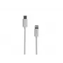 Kaabel USB Natec USB-C Lightning 1 m Valge (NKA-2150)