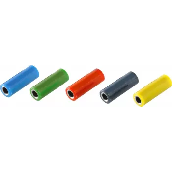 Juhtmeühendus Banana ShiverPeaks BS56230-SET Must Sinine Roheline Punane Kollane