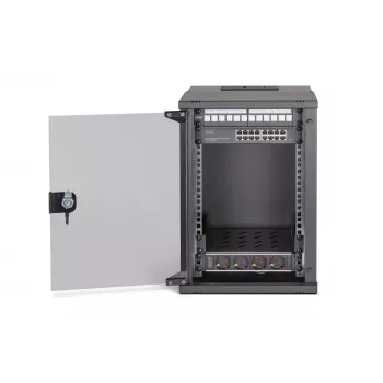 Seinale paigaldatav korpus Digitus DN-49103-SET 9U 315 x 300 mm Must