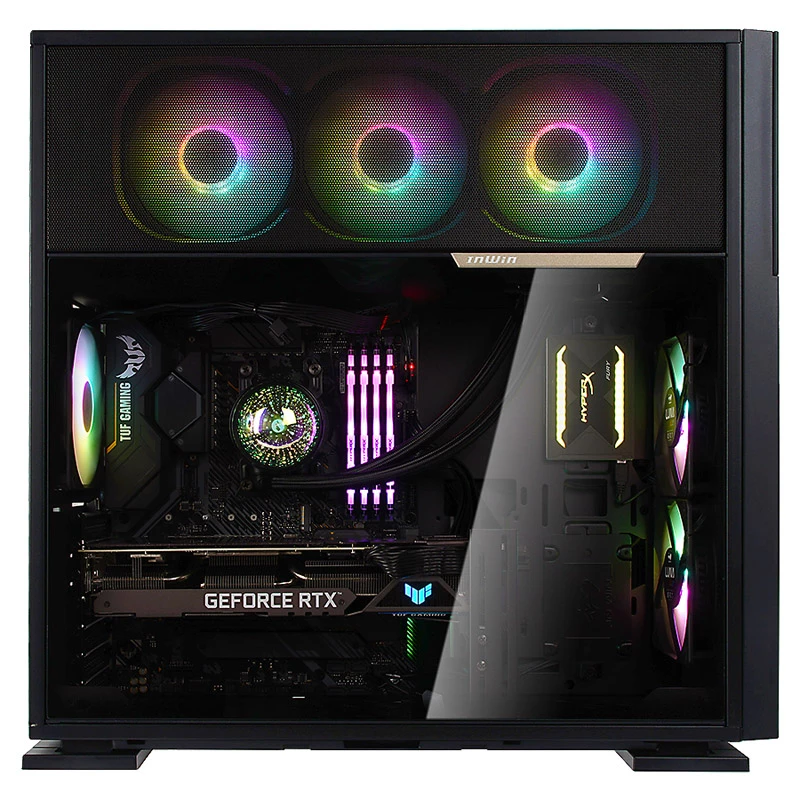 Arvutikorpus In Win IW-CS-515BLK-1AL120 Midi Tower Must