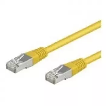 Wentronic Goobay CAT 5e patch-kaabel, F/UTP, kollane, 5 m - CCA vase segu (50168)