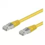 Wentronic Goobay CAT 5e patch-kaabel, F/UTP, kollane, 5 m - CCA vase segu (50168)