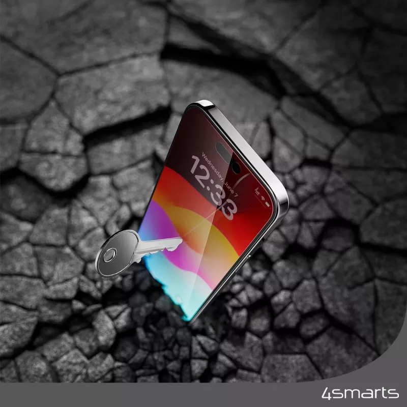 Ekraanikaitse 4smarts 540599 iPhone 15 Plus'ile kriimustuskindel