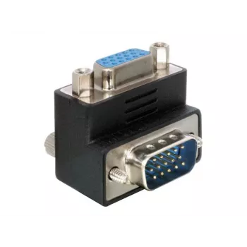 Delock Adapter VGA Pistiku/Pesa 90°nurga all (65171)