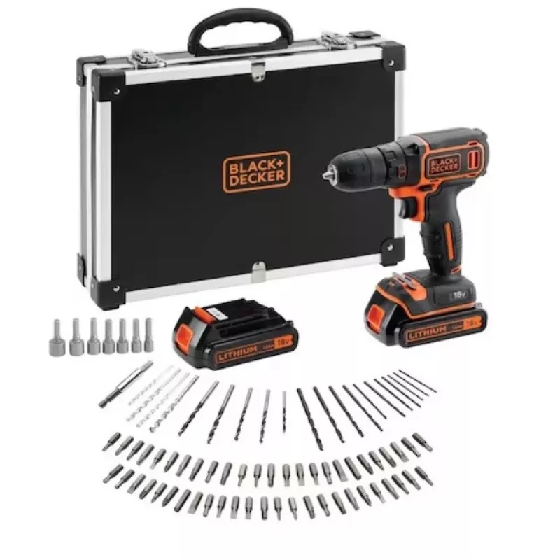 Must+DECKER 18V puur-/kruvikeeraja BDCDC18BAFC-QW