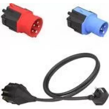 Pistikupesa adapter NRGkick NRGkick Smart Attachment Set Standard Must Sinine Punane