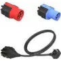 Pistikupesa adapter NRGkick NRGkick Smart Attachment Set Standard Must Sinine Punane