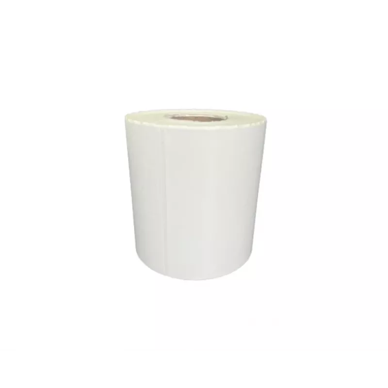 Termosildid BESTPAK 32×25 mm, HotMelt-liim — 5 rulli 1000 tk (kokku 5000), valge