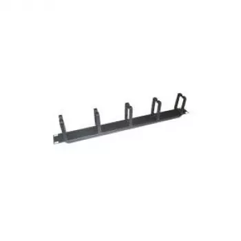 LogiLink kaablišabloon lülituskappi - RAL 9005 - 1U - 48,3 cm (19tolline)