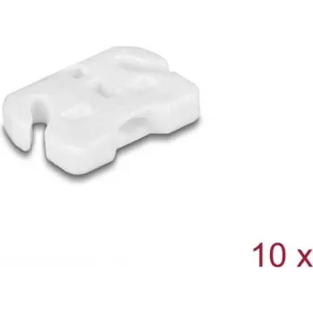 Pordiblokeerija DeLOCK 20962 USB Type-A valge 10 tk