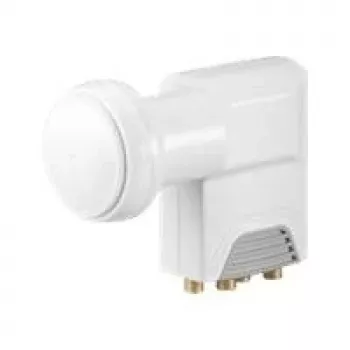 Microconnect LNBS-4 madala müratasemega plokk-muundur (LNB) Valge