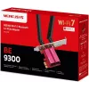 PCIe kolmeribalise WiFi 7 adapter MERCUSYS MA47BE — kiire traadita ühenduvus