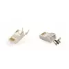 RJ45-pistikud GEMBIRD CAT7 8P8C kullatud 15µ FTP/SFTP pakendis 50 tk
