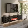 Cama RTV-kapp TULA 183x35x37 must matt + must kamin