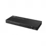 Lindy 4-pordiline HDMI 8K60 jaotur heliga, HDMI, 4x HDMI, 3,5 mm, 7680 x 4320 pikslit, Must, Metall