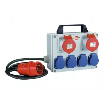 Toitejaotusseade Brennenstuhl BKV 2/4 T IP44