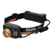 Pealamp Duracell DH1500R — must/oranž, laetav käed-vabad valgus