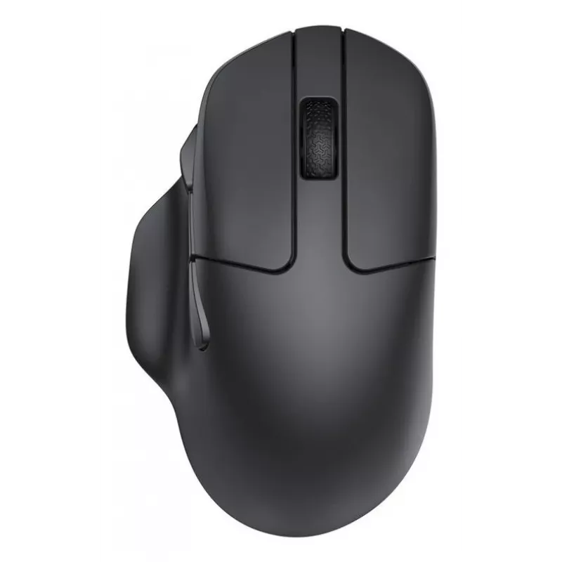Juhtmevaba hiir Keychron M7 8K must — kompaktne ergonoomiline disain, laetav