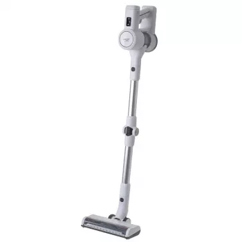 Juhtmeta tolmuimeja Adler AD 7060 — 350 W, 22 V aku, kuni 35 min tööaeg, 16000 Pa imemisvõimsus, kotita, valge
