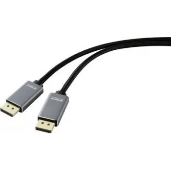 SpeaKa Professional DisplayPort-ühenduskaabel [1x DisplayPort-pistik - 1x DisplayPort-pistik] 5,00 m Must (SP-8993892)