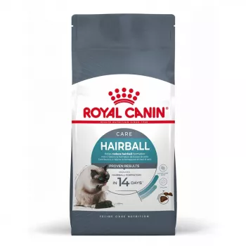 Kuiv kassitoit Royal Canin Hairball Care 10 kg — täiskasvanud kassidele, maisi ja linnulihaga