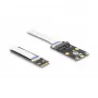 DeLOCK Converter M.2 Key B+M male to Mini PCIe Slot flexible kaabel