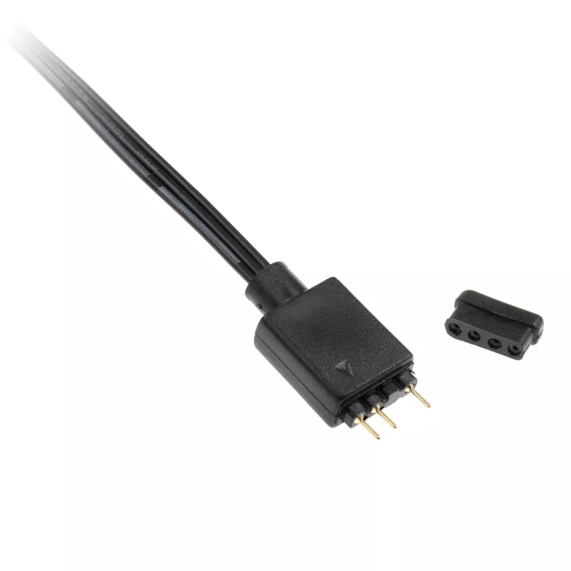 Kaabliadapter Kolink 4‑Pin ventilaator 3‑Pin 5V ARGB-le, 0,4 m