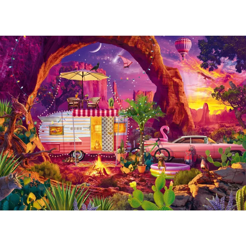 Pusle schmidt spiele Jeff Haynie — Camping Paradise in the Desert, 1000 tükki, MPN 58574