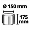 Filter Einhell 2351126 Valge Klass L Diameeter 15 cm Kõrgus 175 mm