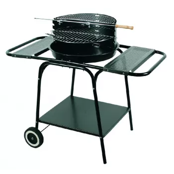 Master ümara kujuga teisaldatav grill kahe riiuliga MG906