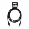 iBox IKU2D USB kaabel 3 m USB 2.0 USB A USB B Must