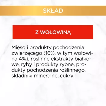 GOURMET Gold Sauce Delight Beef - märg kassitoit - 85 g