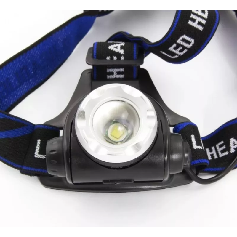 Pealamp ESPERANZA EOT005 — LED Cree T6, 3 W, 600 lm, AA x2, alumiiniumkorpus, veekindel, põrutuskindel, reguleeritav peapael