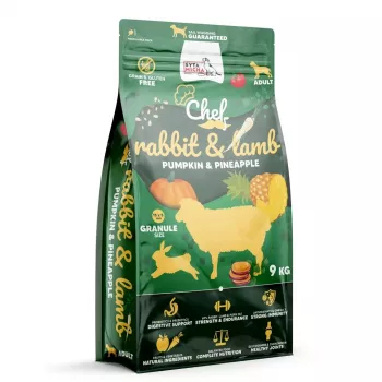 SYTA MICHA Chef Rabbit, lamb with pumpkin and pineapple - kuiv koeratoit - 9kg