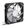 SHARKOON SHARK Mirror 120mm ARGB PWM korpusventilaator - must