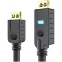 PureLink OneAV PI2010-075 - HDMI-Kabel mit Ethernet - HDMI männlich zu HDMI männlich - 7.5 m - Dreifachisolierung - Schwarz - rund, aktiv (PI2010-075)