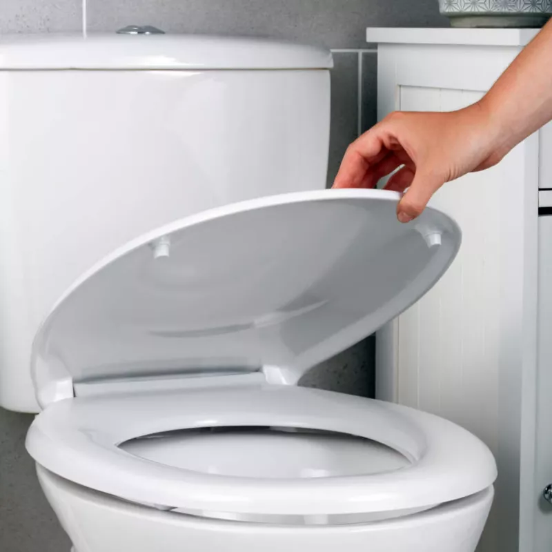 WC-pott Beldray LA030252UFFEU7 — antibakteriaalne, kergesti puhastatav disain