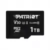 MicroSDXC mälukaart PATRIOT VX Series 1 TB — UHS‑I, Class 10, U3, V30, 90 MB/s lugemine, 80 MB/s kirjutamine