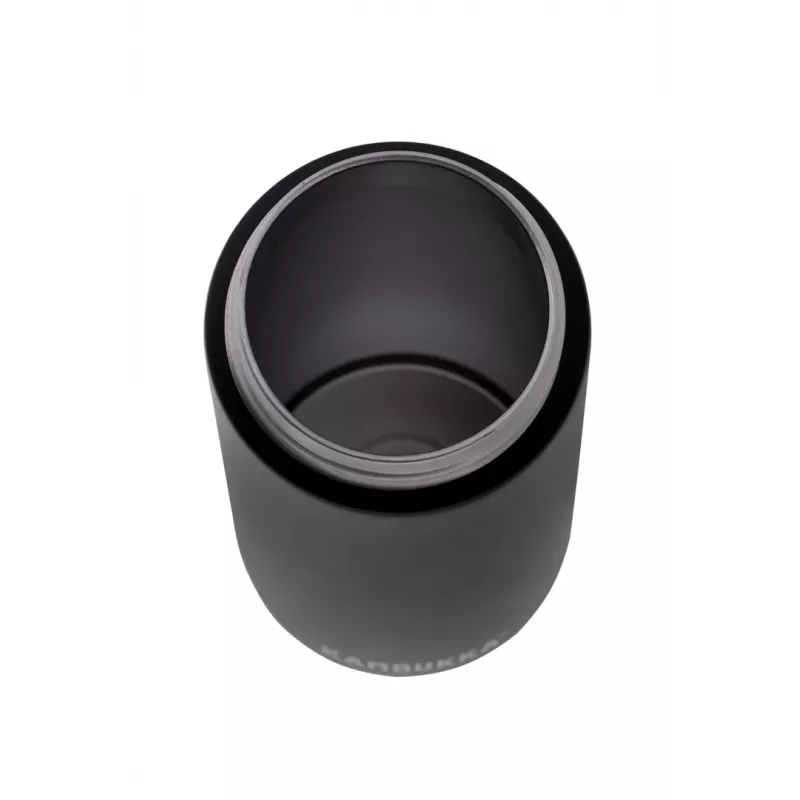 Termostops Kambukka Olympus 500 ml — 18/10 roostevaba teras, vaakumisoleeritud, must, libisemiskindel põhi